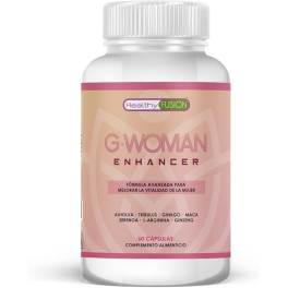 Healthy Fusion G-Woman 60 Caps - Potente Estimulante Femenino. Aumenta la Libido, la Vitalidad y la Energía