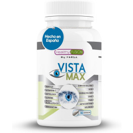 Healthy Fusion VistaMax  60 Caps - Optimizante y Protector de la Visión. Con Luteína. Fortalece el Tejido Ocular