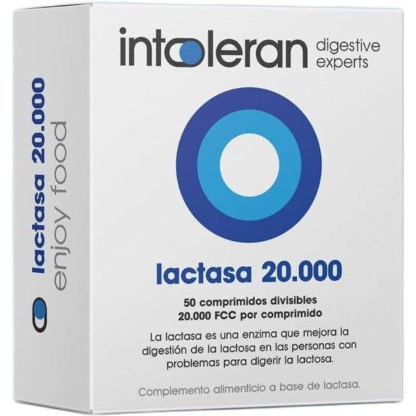 Intoleran Lactasa 20.000 50 Comp