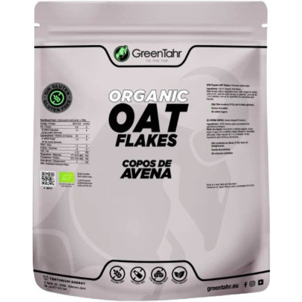 Flocos de Aveia Orgânica Green Tahr Sem Glúten 1 Kg