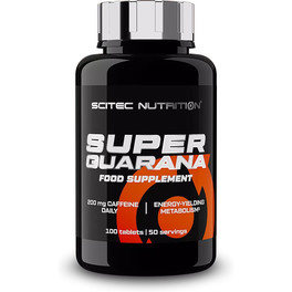 Scitec Essentials Super Guaraná 100 pastilhas