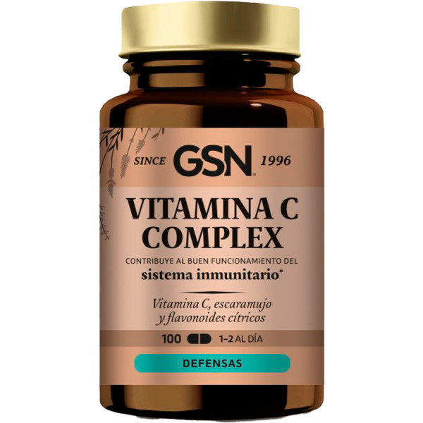 Gsn Vitamina C Rose Hisp 100 Comp