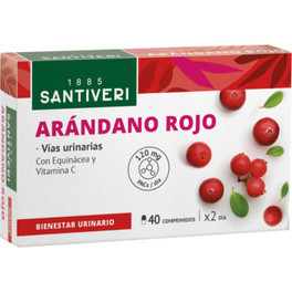 Santiveri Arandano Rojo 40 Comprimidos