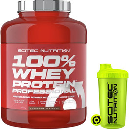 Scitec Nutrition 100% Whey Protein Professional 2,35 Kg - Formula potenziata senza glutine e senza zucchero