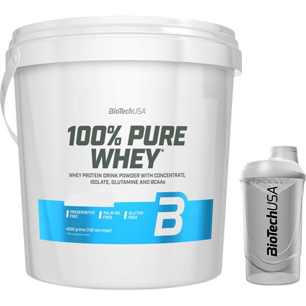 BioTechUSA 100% Soro de Leite Puro 4000 gr