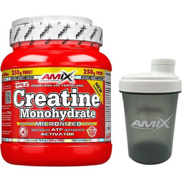Amix Creatina Monoidrato 500 grammi + 250 grammi + Multi Mega Stack 30 compresse Confezione REGALO
