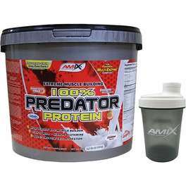 Pack REGALO Amix Predator Protein 4 Kg + Shaker - Mezclador 500 ML