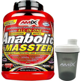 Pack REGALO Amix Anabolic Masster 2,2 kg + Shaker - Mezclador 500 ML
