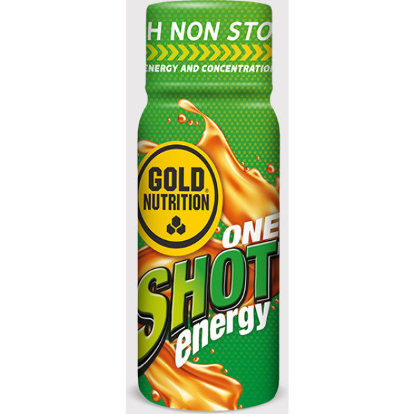 Gold Nutrition One Shot Energy - 1 garrafa x 60 ml