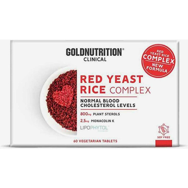 Goldnutrition Clinical Arroz De Levadura Roja Complex 60 Tabs