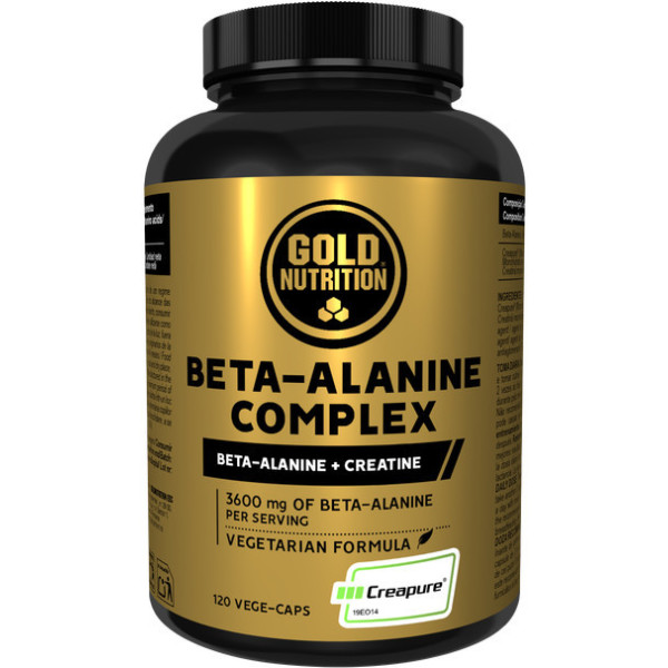 Goldnutrition Complexe Bêta-alanine 120 Vcaps