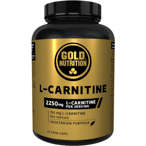 Gold Nutrition L-Carnitin 750 mg 60 Kapseln