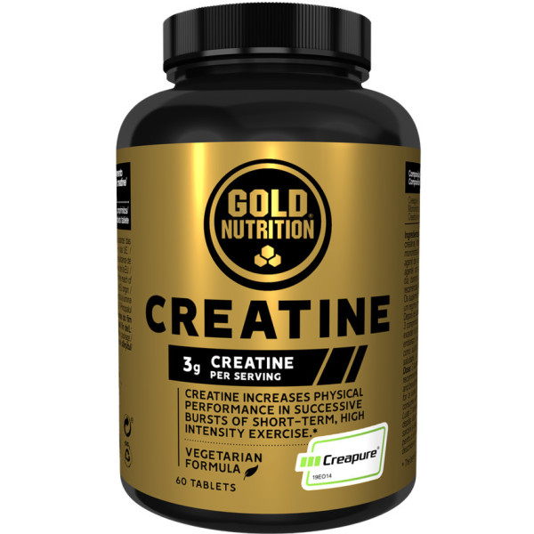 Gold Nutrition Créatine Creapure 1000 mg 60 gélules