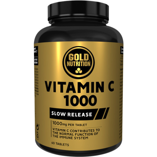 Goldnutrition Vitamina C 1000 Mg Slow Release 60 Caps
