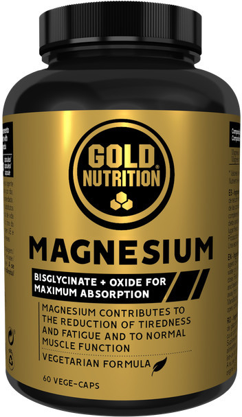 Gold Nutrition MagnéSio 600 Mg 60 Caps-image