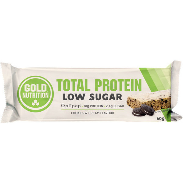 GoldNutrition Total Protein Bar Low Sugar 1 barrita x 60 gr