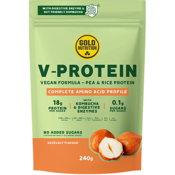 Gold Nutrition V-Protein - Proteine Vegane 240 gr