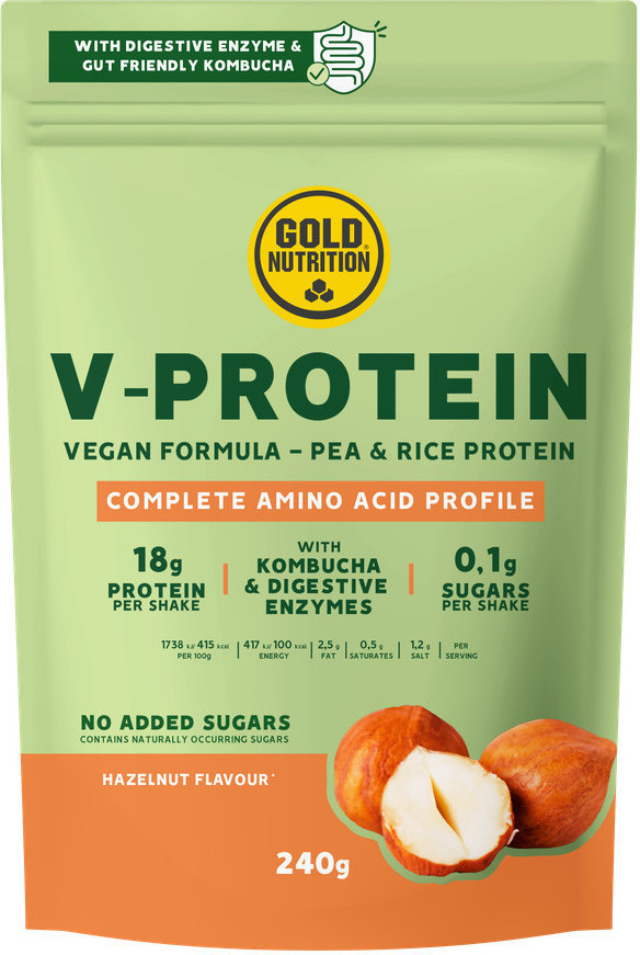 Gold Nutrition V Protein Avellana 240G-image