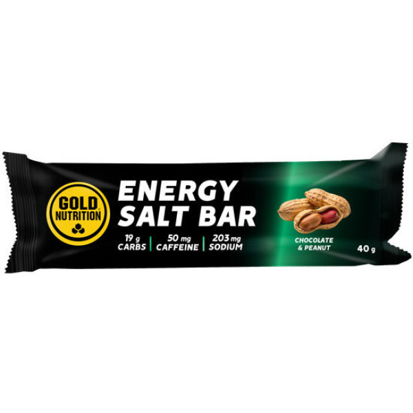 GoldNutrition Endurance Salt Bar - Barrita Proteica 1 barrita x 40 gr