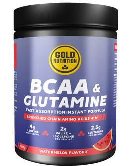 Gold Nutrition Bcaa In Polvere 300 Gr Gusto Anguria-image