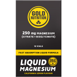 GoldNutrition Magnesio Líquido 10 Viales X 25 Ml