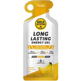 Gold Nutrition Gel de Energia de Longa Duração 1 gel x 40 gr