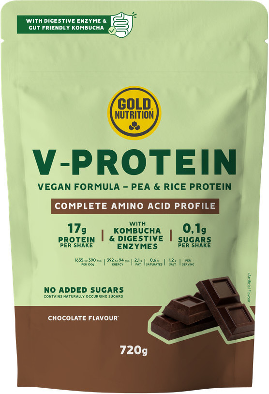 Goldnutrition Vegan Protein 720 Gr Sabor Chocolate-image