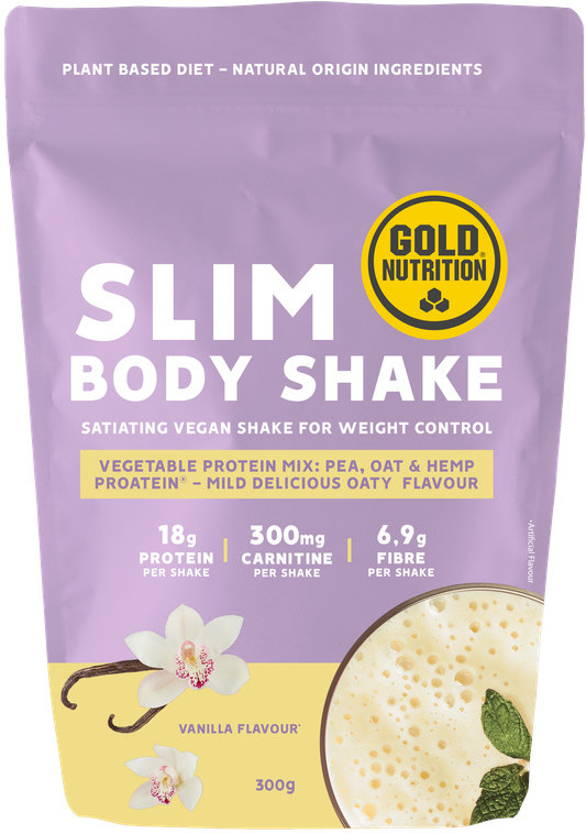Gold Nutrition Slim Body Shake Vanilla 300G-image