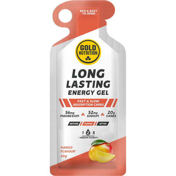 Gold Nutrition Gel énergétique longue durée 1 gel x 40 gr