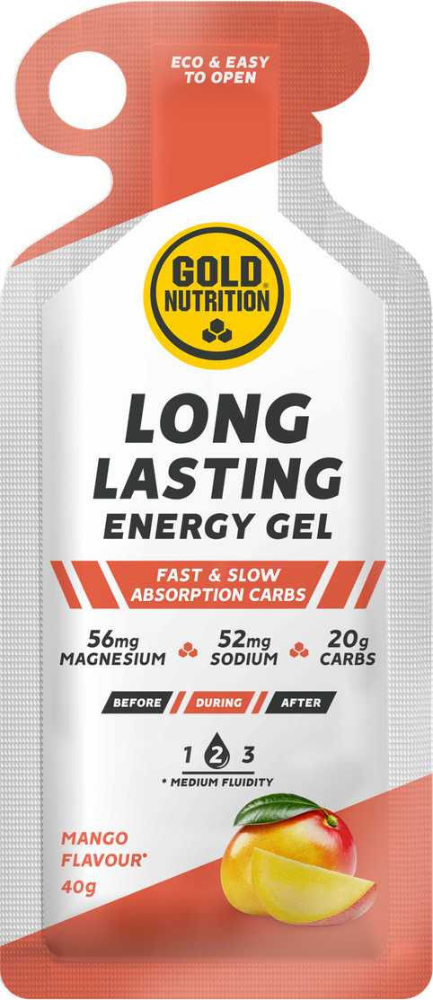 Gold Nutrition Gel Ã©NergÃ©Tique Longue DurÃ©E 1 Gel X 40 Gr GoÃ»Ter Mangue-image