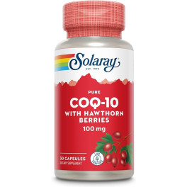 Solaray Pure CoQ10 100 mg, 30 gélules