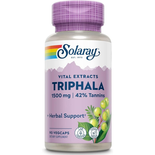 Solaray Triphala 1500 mg 90 capsules