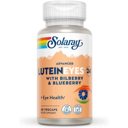 Solaray Advanced Luein Eyes Tm 24 Mg 60 Veg Caps