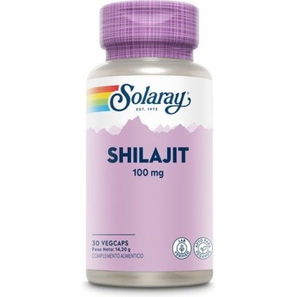 Solaray Shilajit 100 mg 30 capsules
