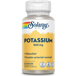 Solaray Potassium 500 Mg 60 Vcaps
