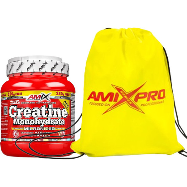Coffret cadeau Amix Créatine Monohydrate 750 g + Shaker 500 ml
