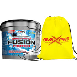 Confezione REGALO Amix Whey Pure Fusion Protein 4 Kg + Tribulus Terrestris - TribuLyn 90% 30 capsule