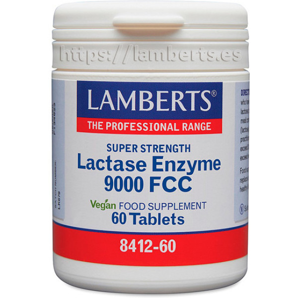 Enzyme lactase Lamberts 60 comprimés