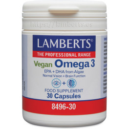 Lamberts Ômega 3 Vegano 30 Cápsulas