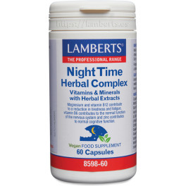 Lamberts Night Time Herbal Complex 60 Caps