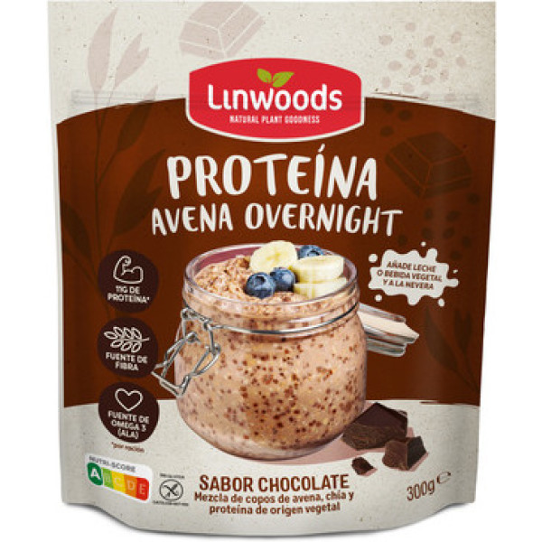 Linwoods Proteina Avena Overnight Vegan 300 Gr