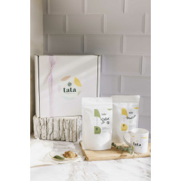 Tata Alimentos Kalm Latte 200 Gr + Desimf Latte 100 Gr + Taza Porcelana