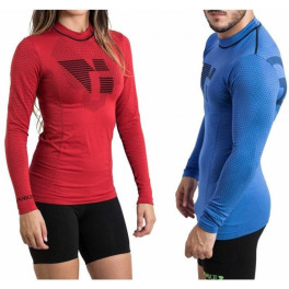 Hanker Camiseta Térmica Manga Larga Dadpa Unisex Rojo