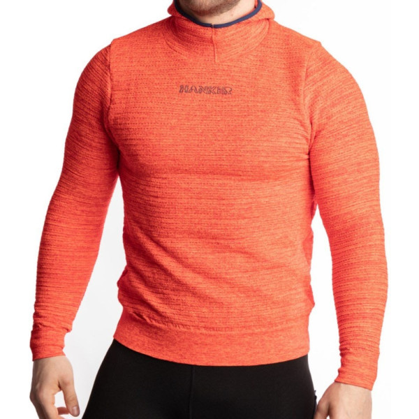Hanker Sudadera Maser Unisex Naranja