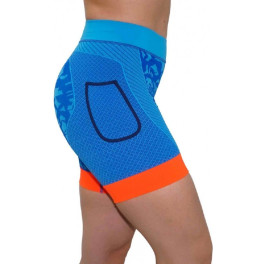 Hanker Malla Compresiva Shiwa Mujer Azul