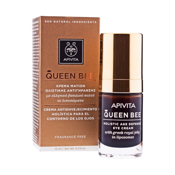 Apivita 15 Ml Queen Bee Ojos Jalea Real Griega