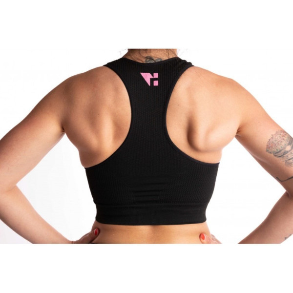 Hanker Sujetador Deportivo Top Cane Negro