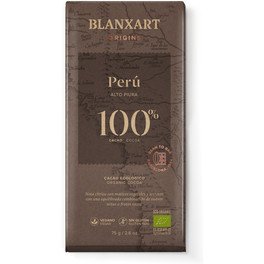 Blanxart Cioccolato Fondente 100% Perù 75 Gr Eco