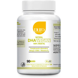 Puro Omega Natural Dha Vegan 60 Perlas