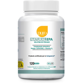 Puro Omega Natural Epa Alta Concentracion 120 Perlas